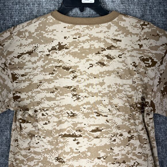 Rothco‎ Shirt Mens XL Digital Camo Desert Basic Casual Short-sleeve Tee Ringer - Picture 5 of 9